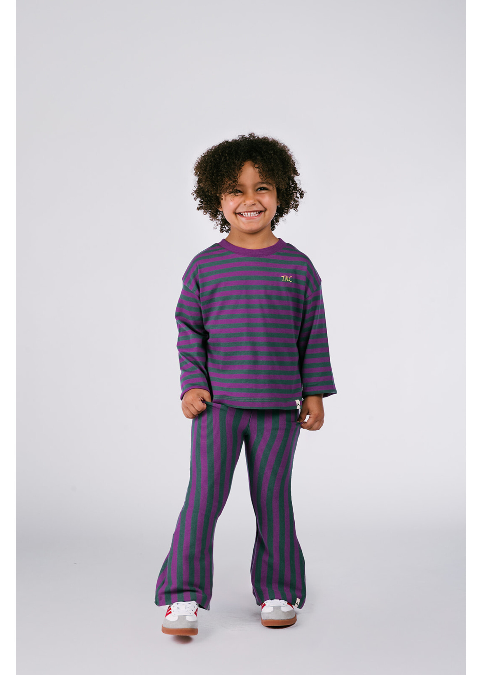 The New Chapter Nena The New Chapter flared pants Jasper stripes