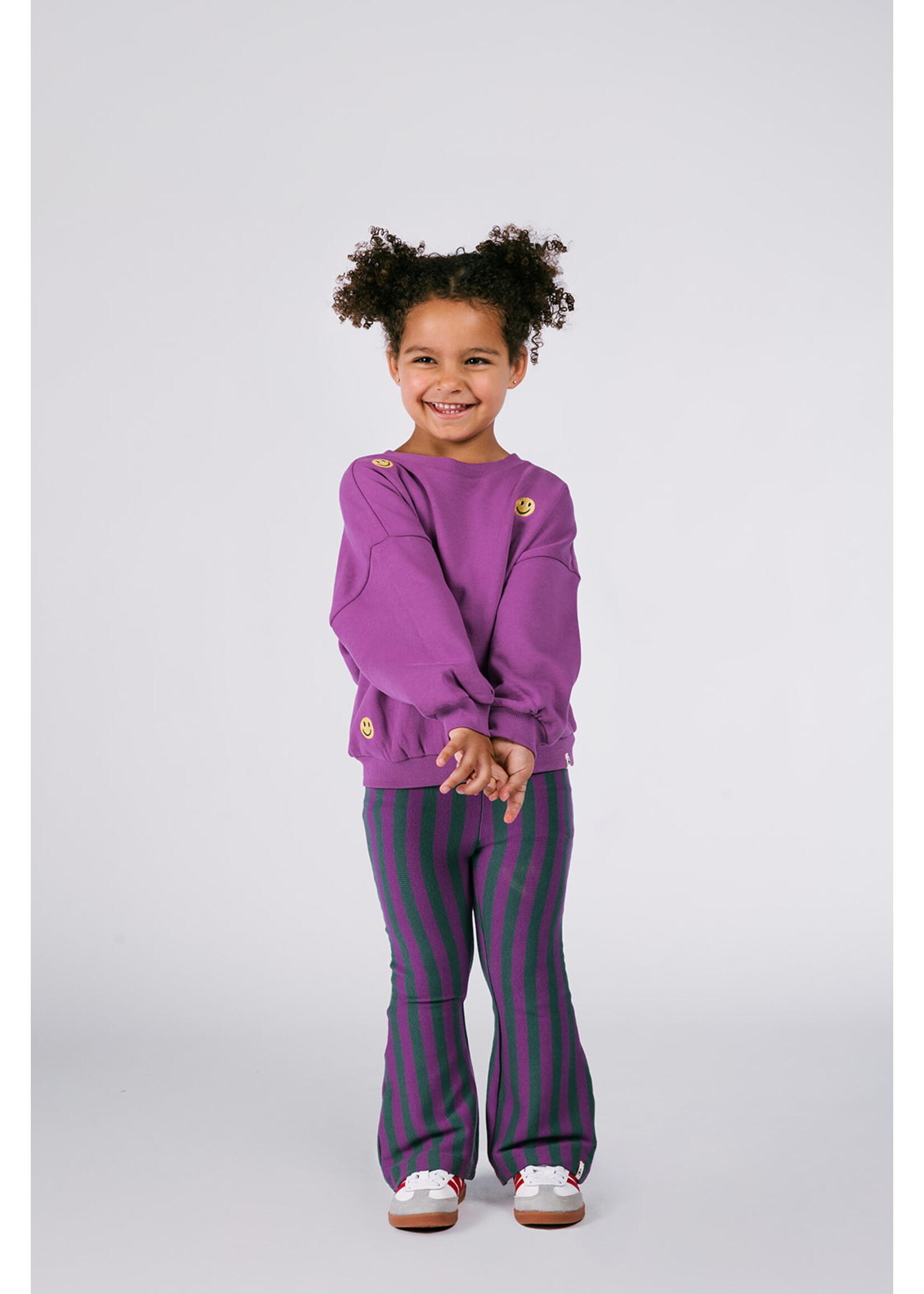 The New Chapter Nena The New Chapter flared pants Jasper stripes