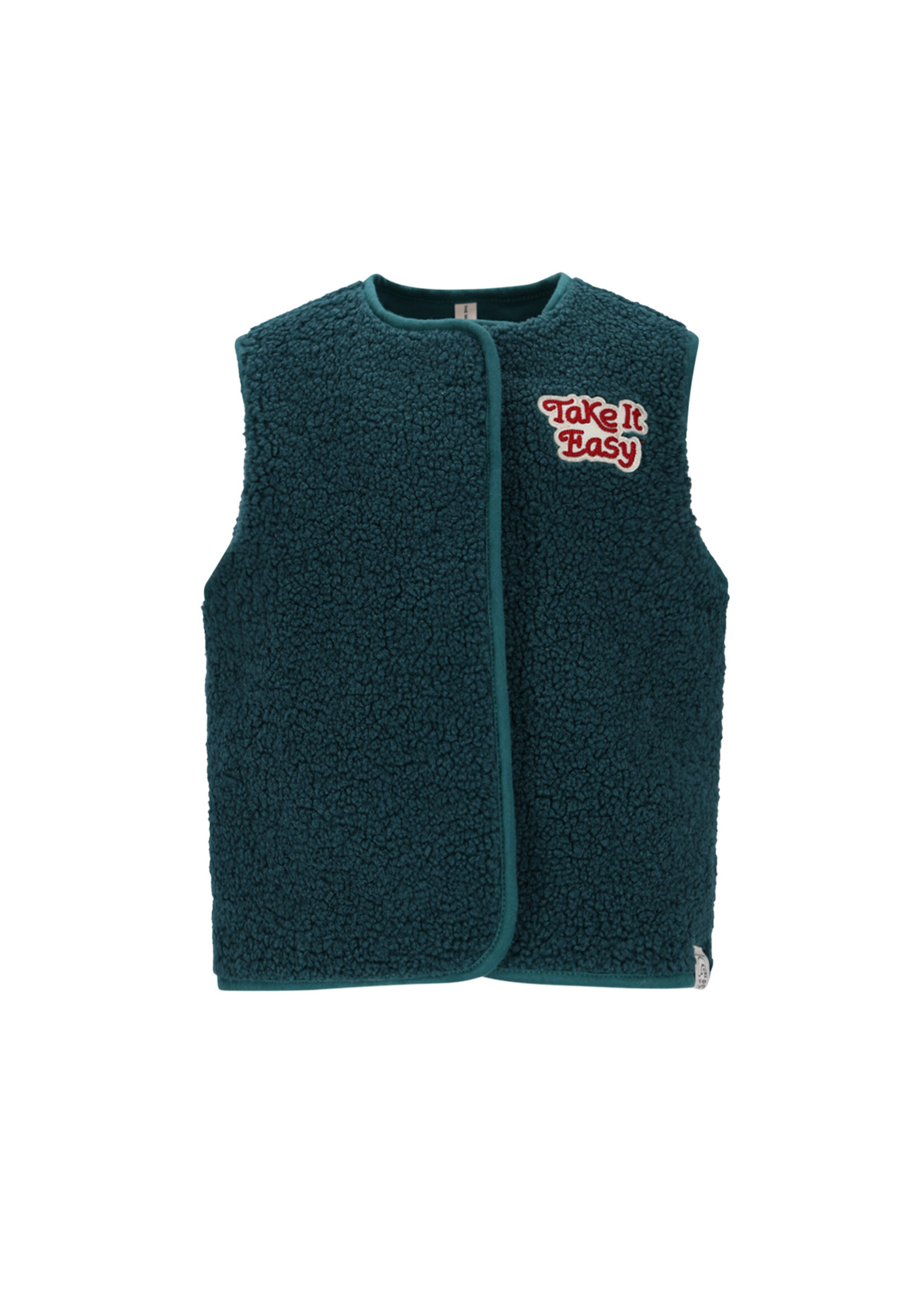 The New Chapter Rox The New Chapter teddy gilet jasper green