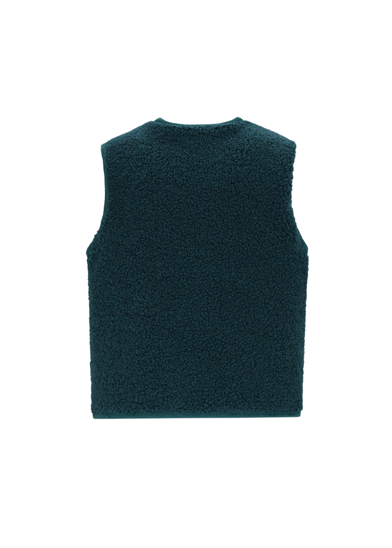 The New Chapter Rox The New Chapter teddy gilet jasper green