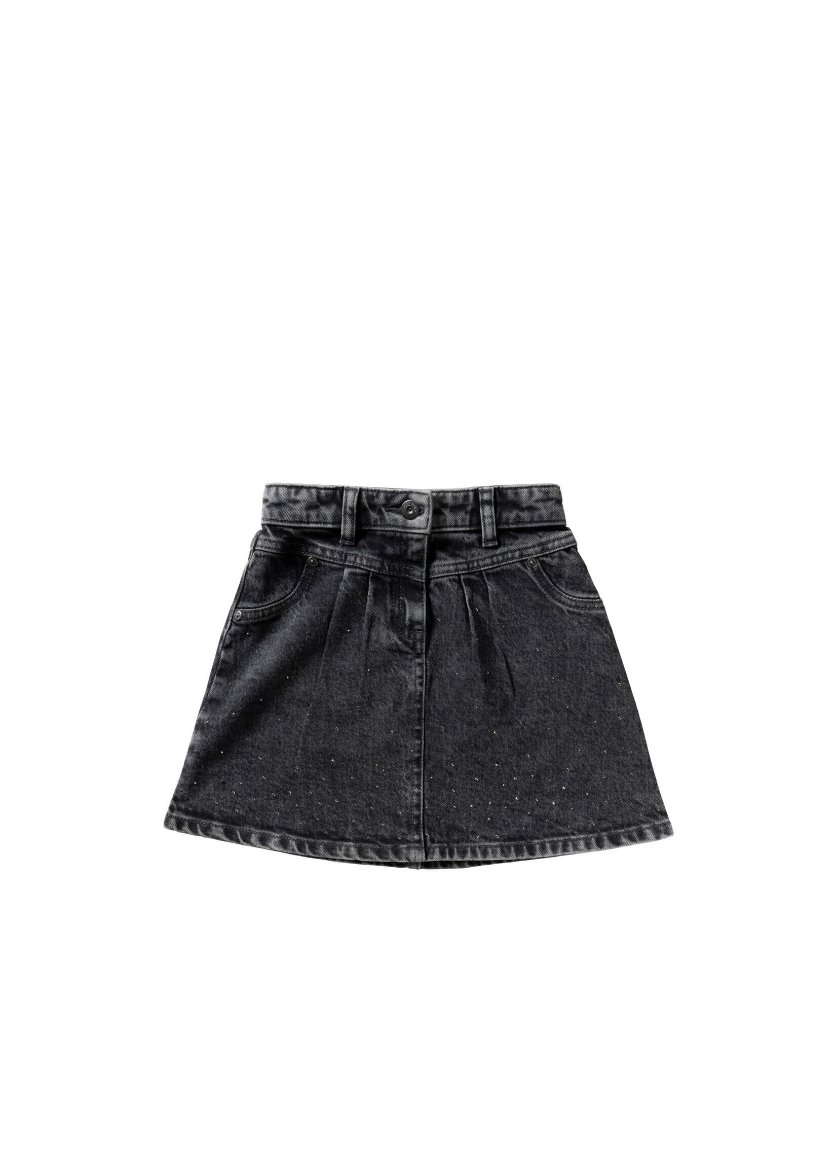 Your Wishes Your Wishes Glitter Skirt - Acid Grey