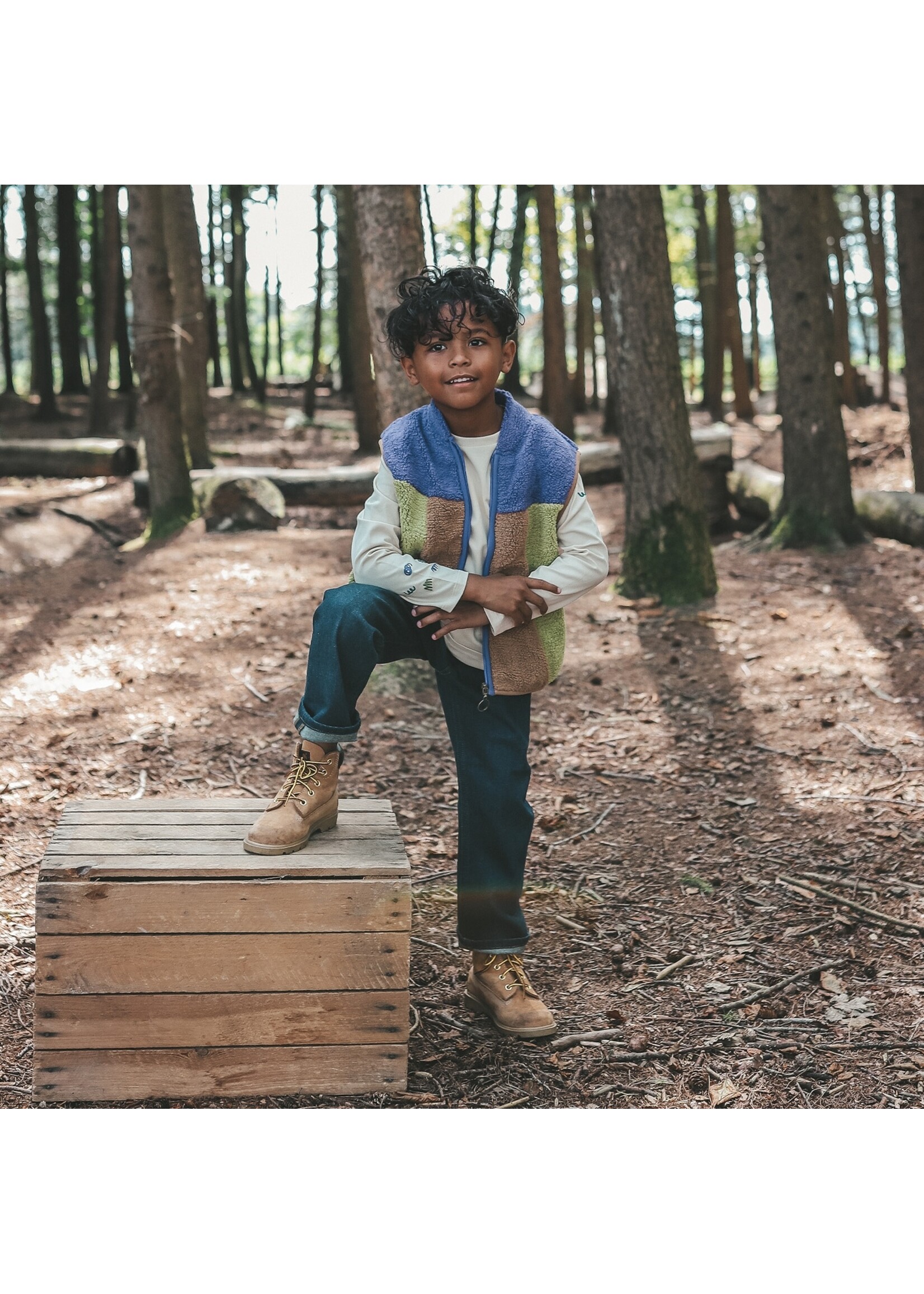 Your Wishes Your Wishes Straight Leg Jeans - Dark Denim