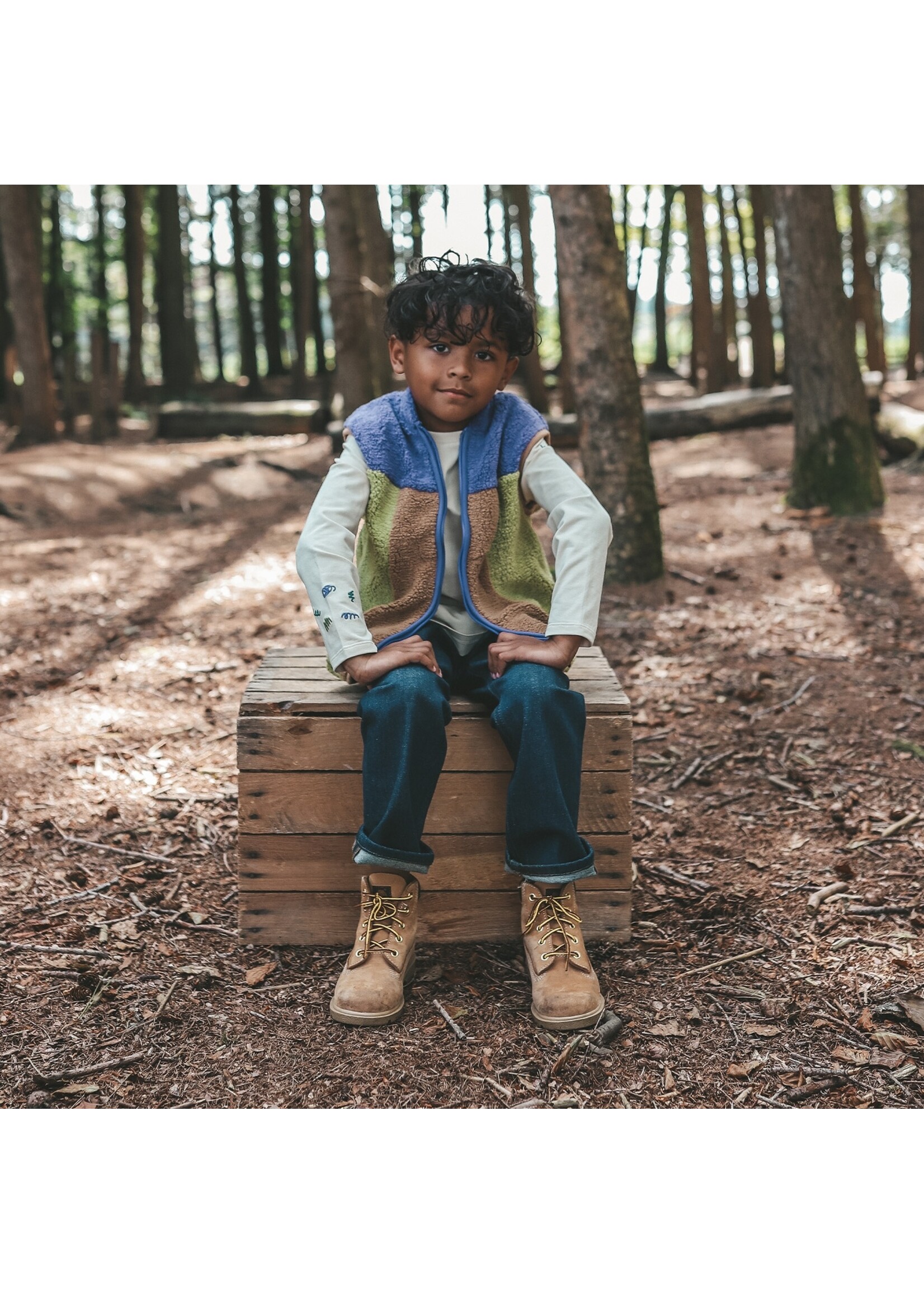 Your Wishes Your Wishes Straight Leg Jeans - Dark Denim