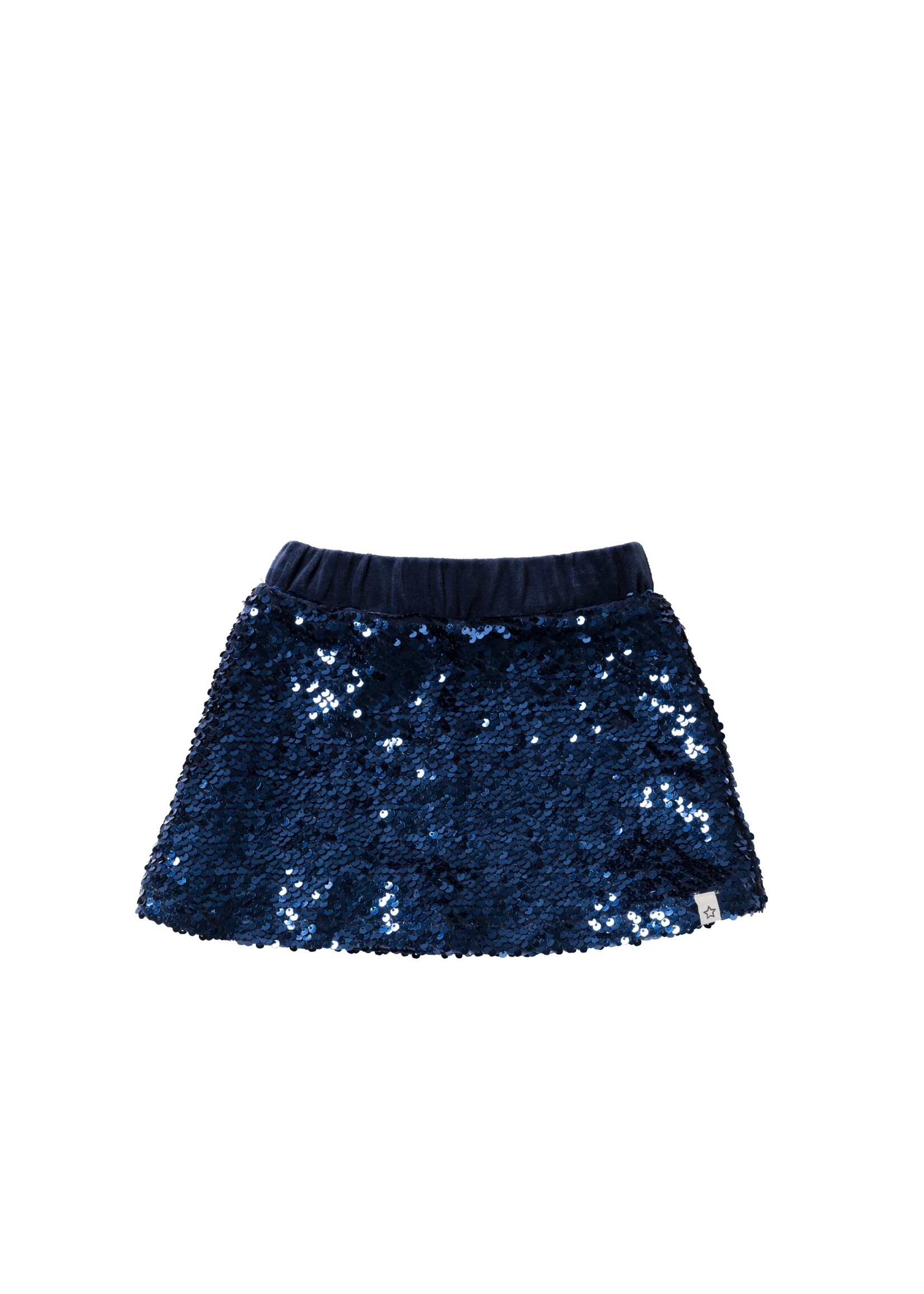 Your Wishes Sequin - Velvet skirt Insignia blue