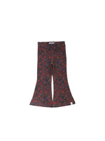 Your Wishes Glam flower - Flared legging Multicolor