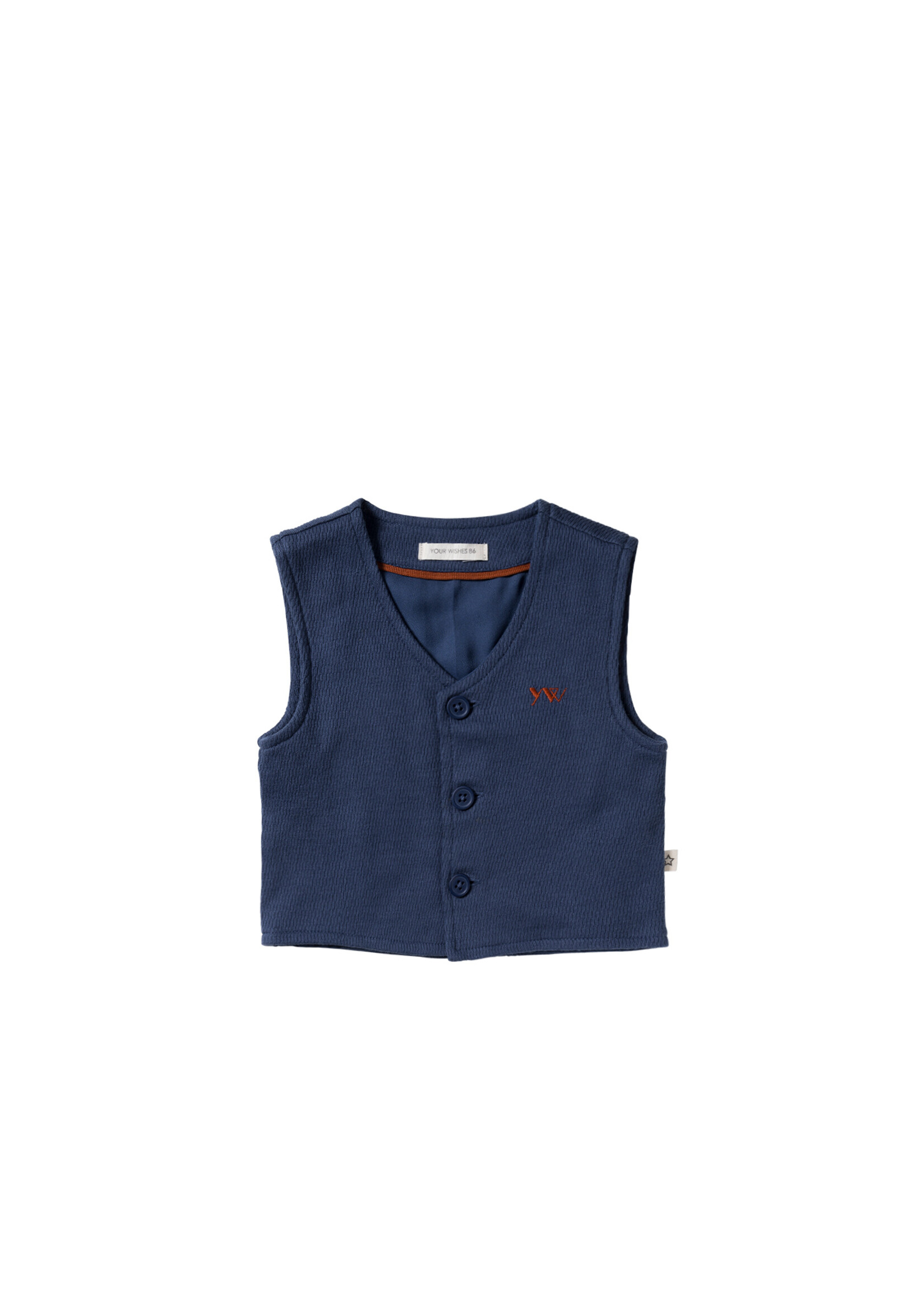 Your Wishes Stagger - Boxy gilet Insignia blue