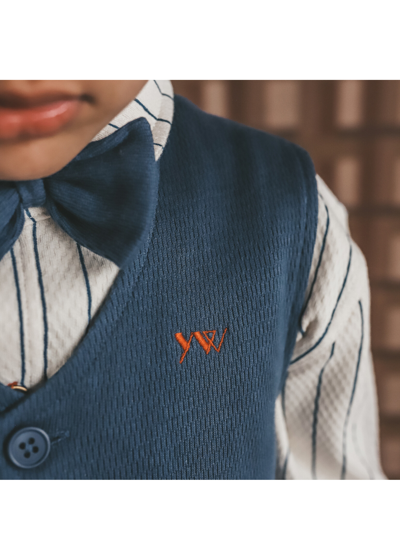 Your Wishes Stagger - Boxy gilet Insignia blue