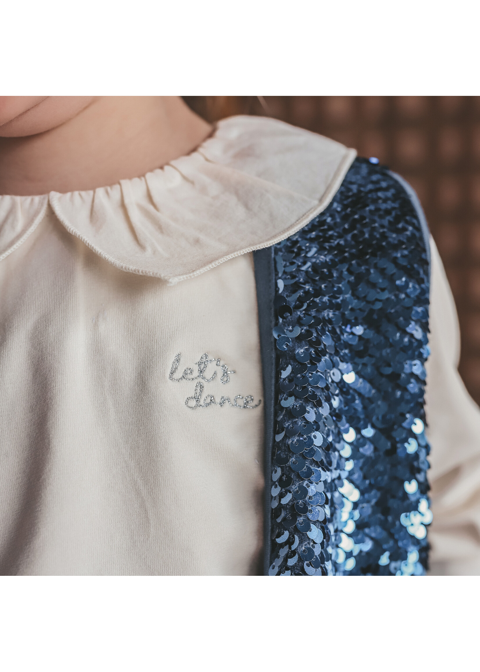 Your Wishes Let’s dance - Collar longsleeve Birch