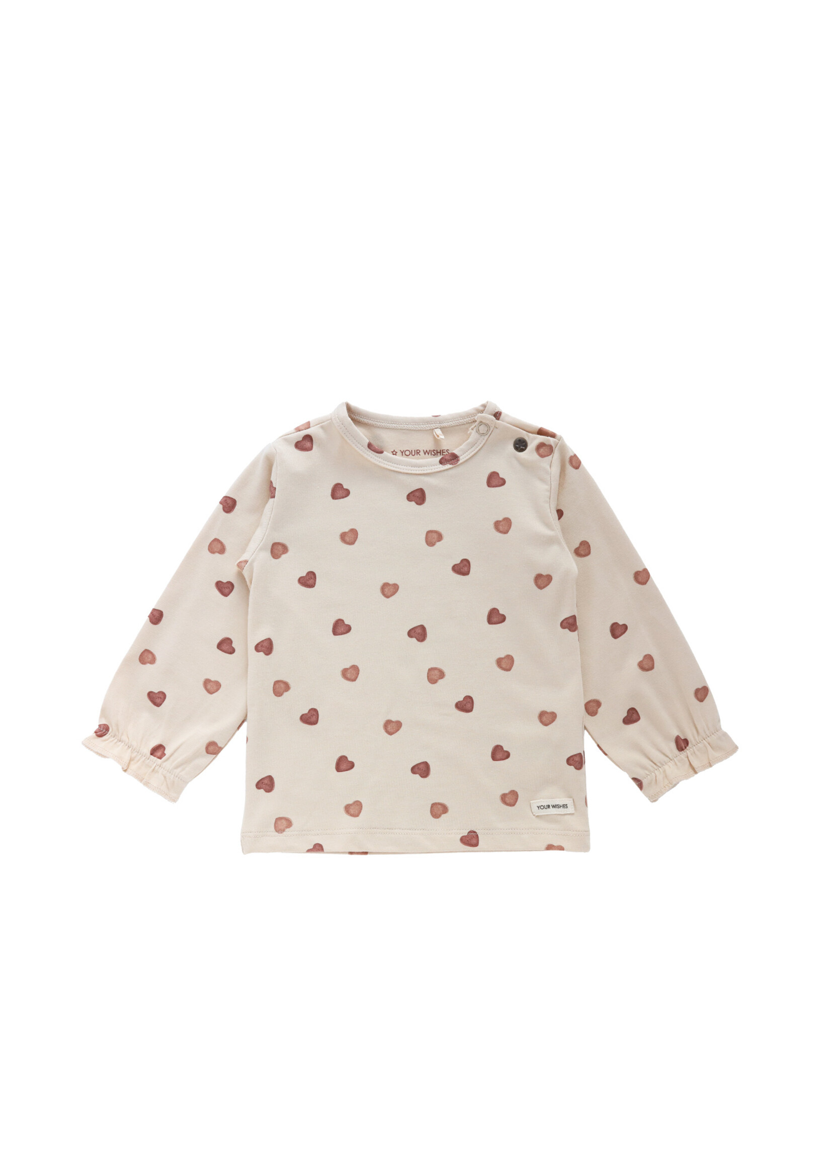 Your Wishes Candy - Romance longsleeve Oyster gray
