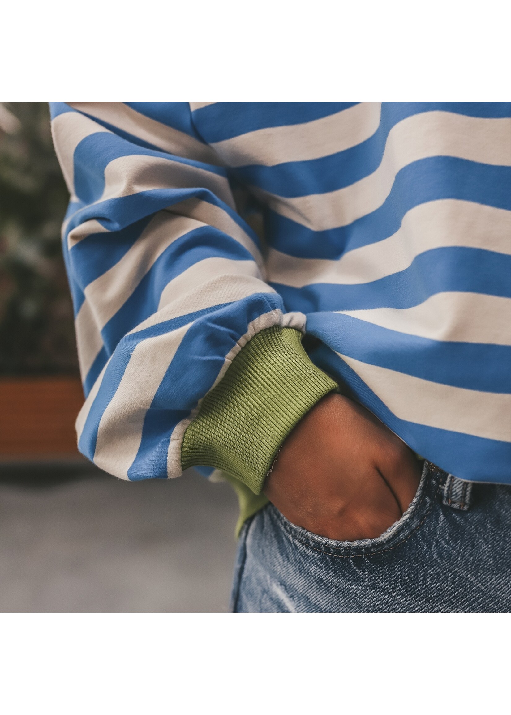 Your Wishes Sweater Mom French Blue