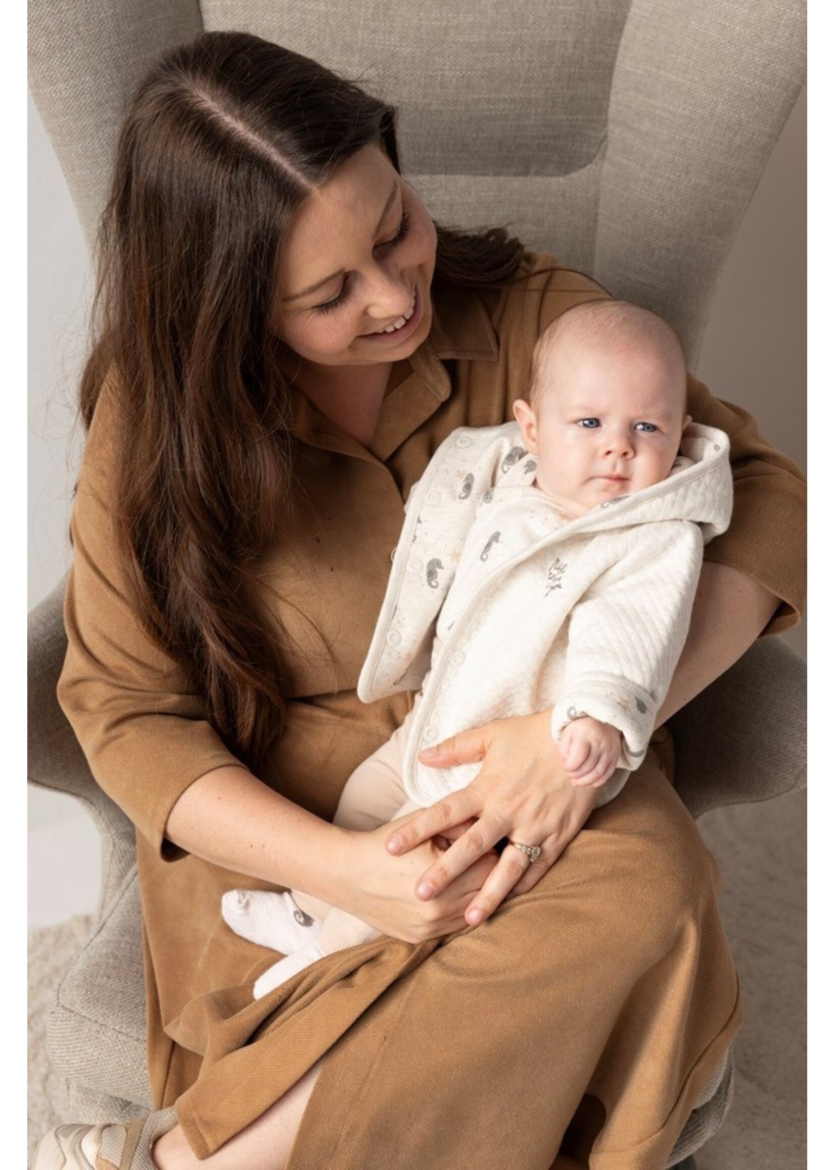 Feetje Omkeerbaar Jasje Met Capuchon AOP - Sea Sweeties