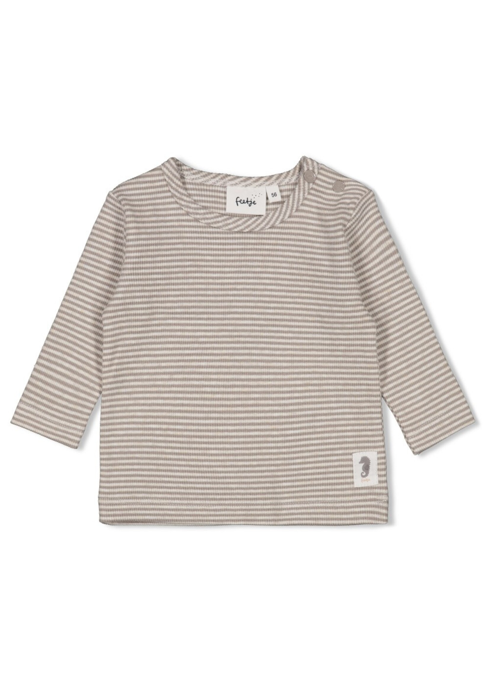 Feetje Longsleeve Rib Met Streep - Sea Sweeties
