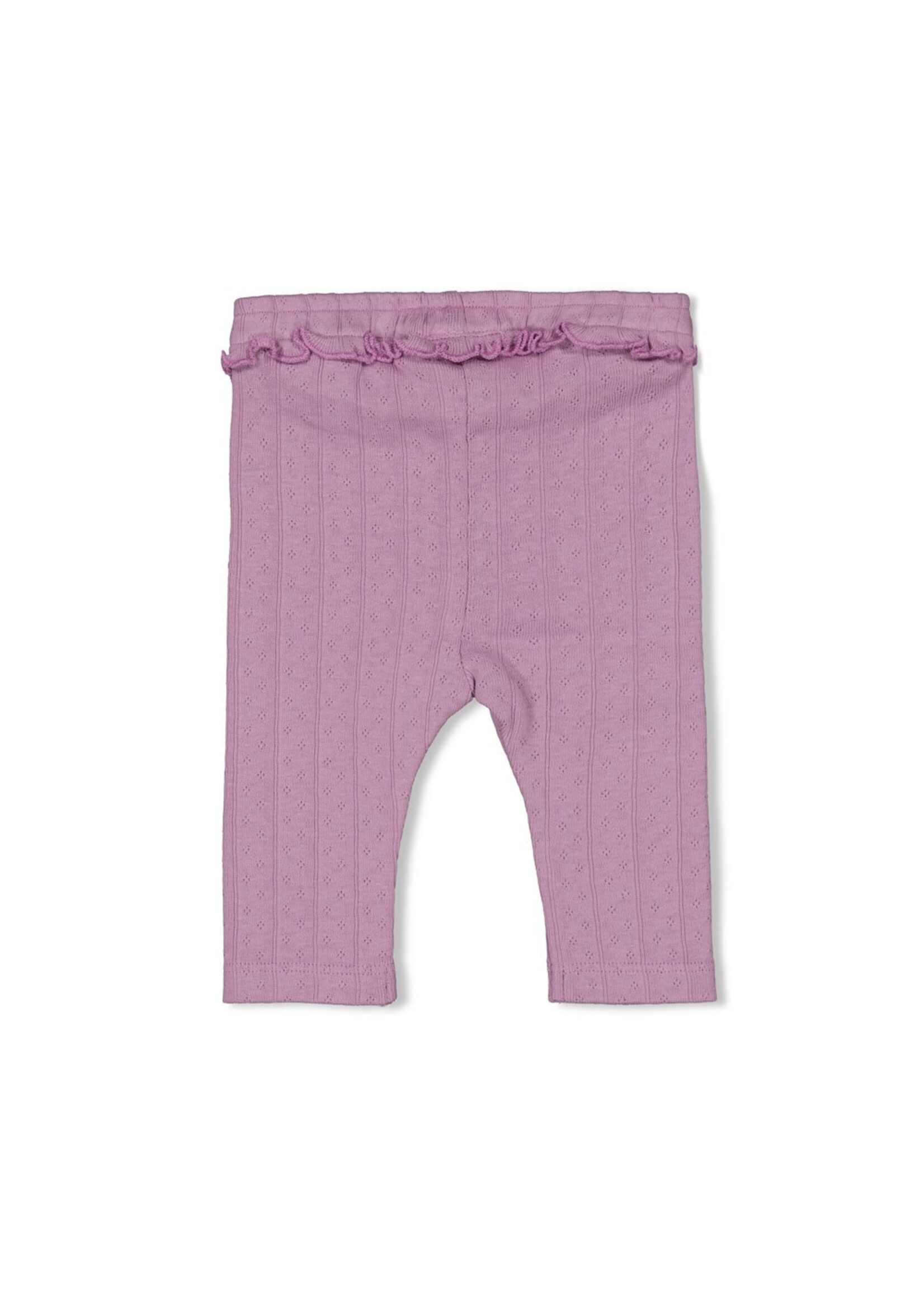 Feetje Legging Pointelle Rib - Flower Ranch