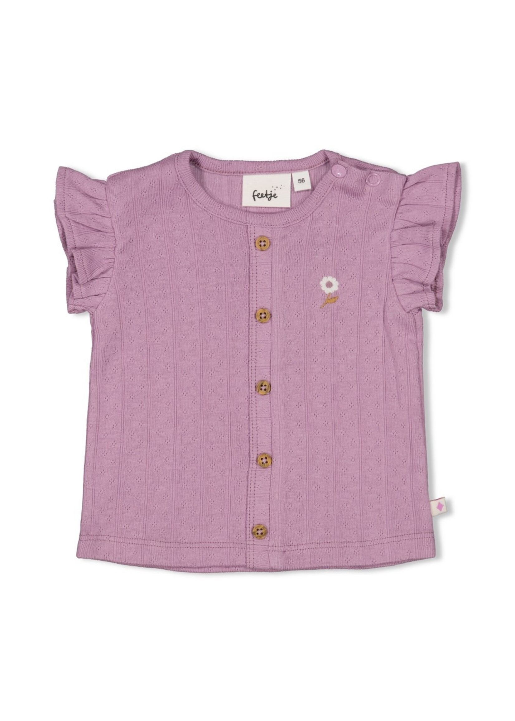 Feetje Top Pointelle Rib - Flower Ranch