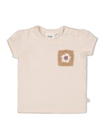 Feetje T-shirt Met Crochet Zakje - Flower Ranch