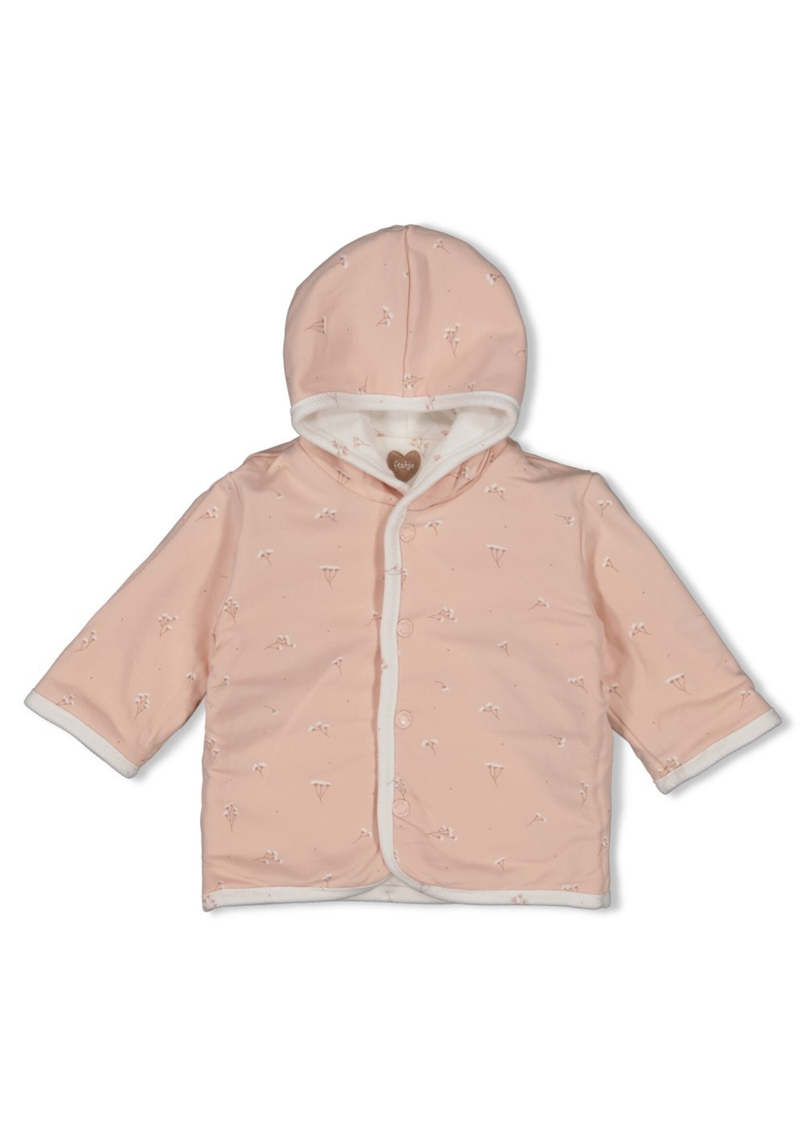 Feetje Omkeerbaar Jasje Met Capuchon AOP - Delicate Flower