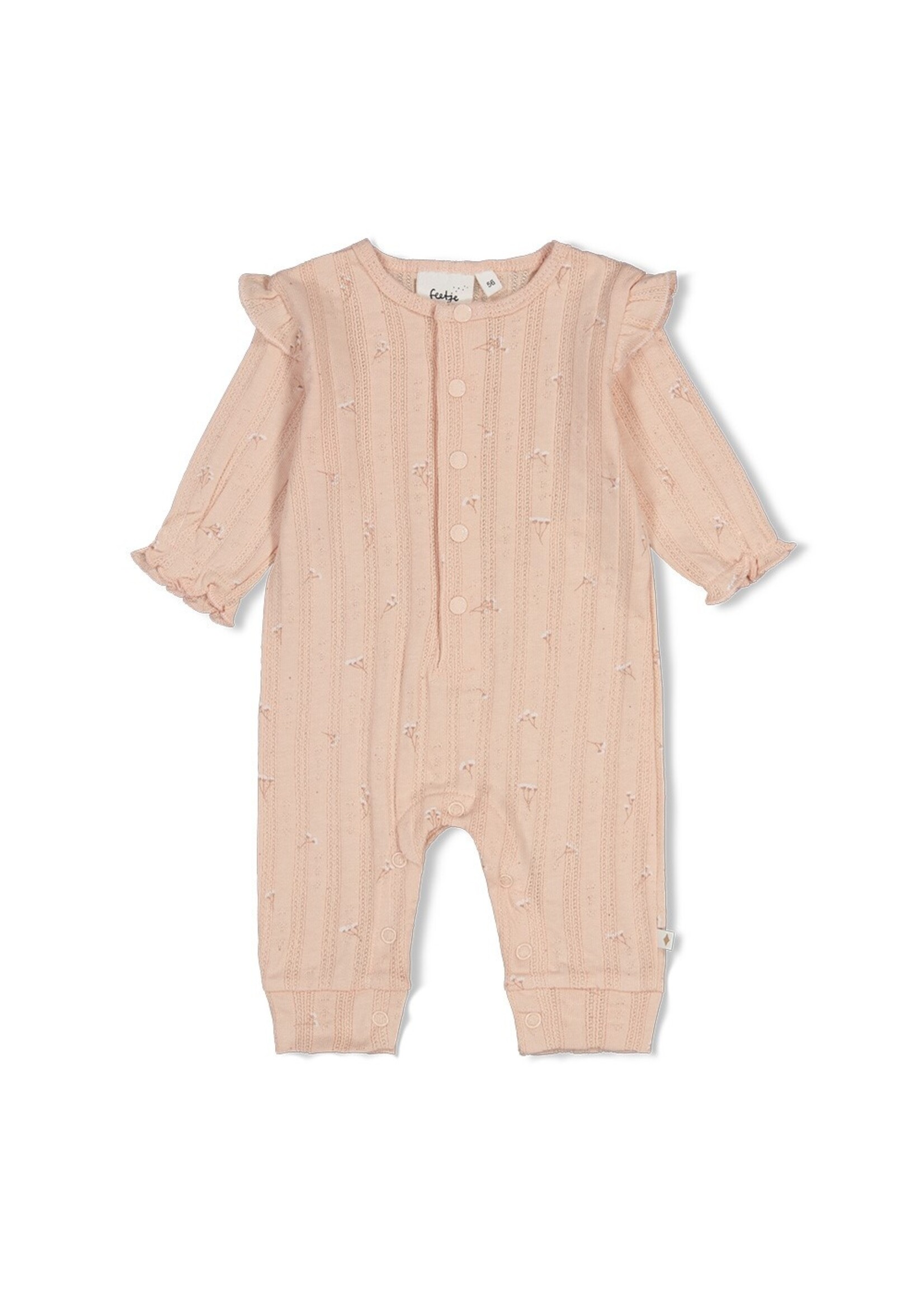 Feetje Pak Pointelle Rib AOP - Delicate Flower