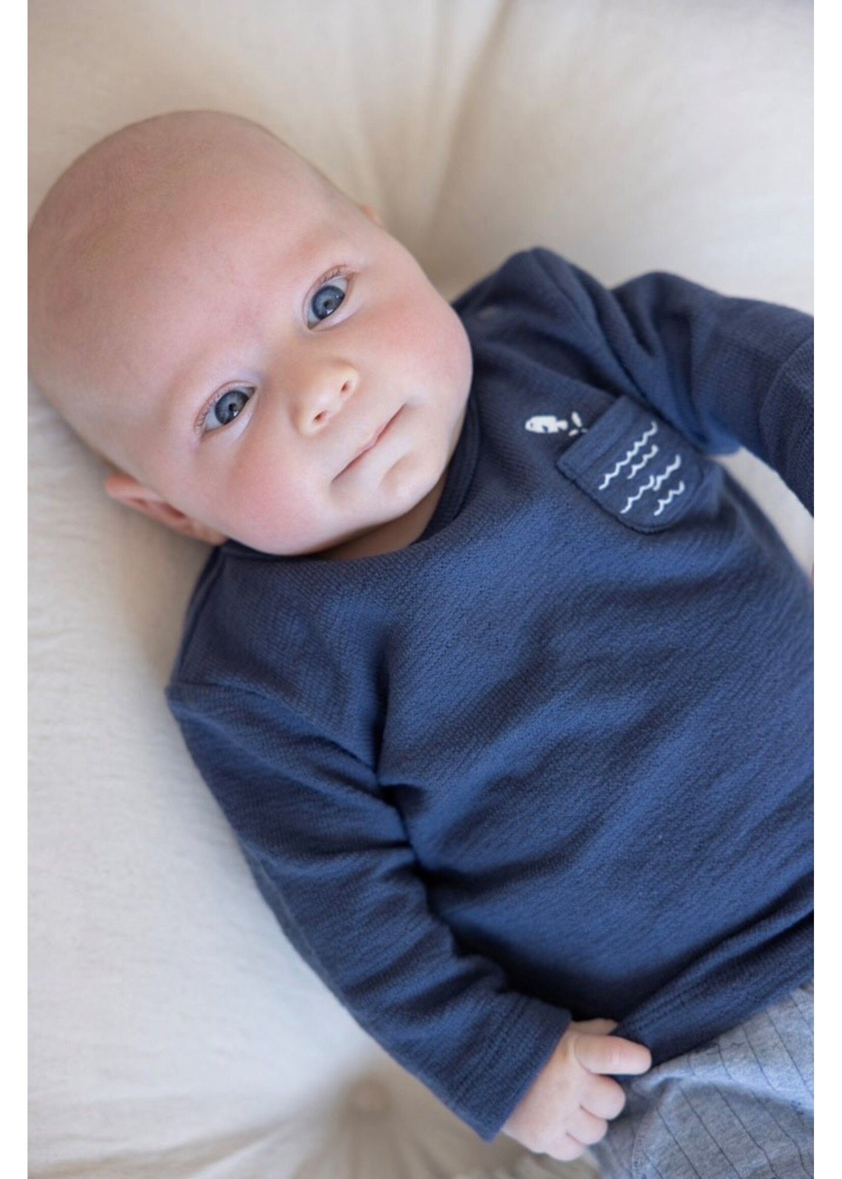 Feetje Longsleeve - Blue Ocean