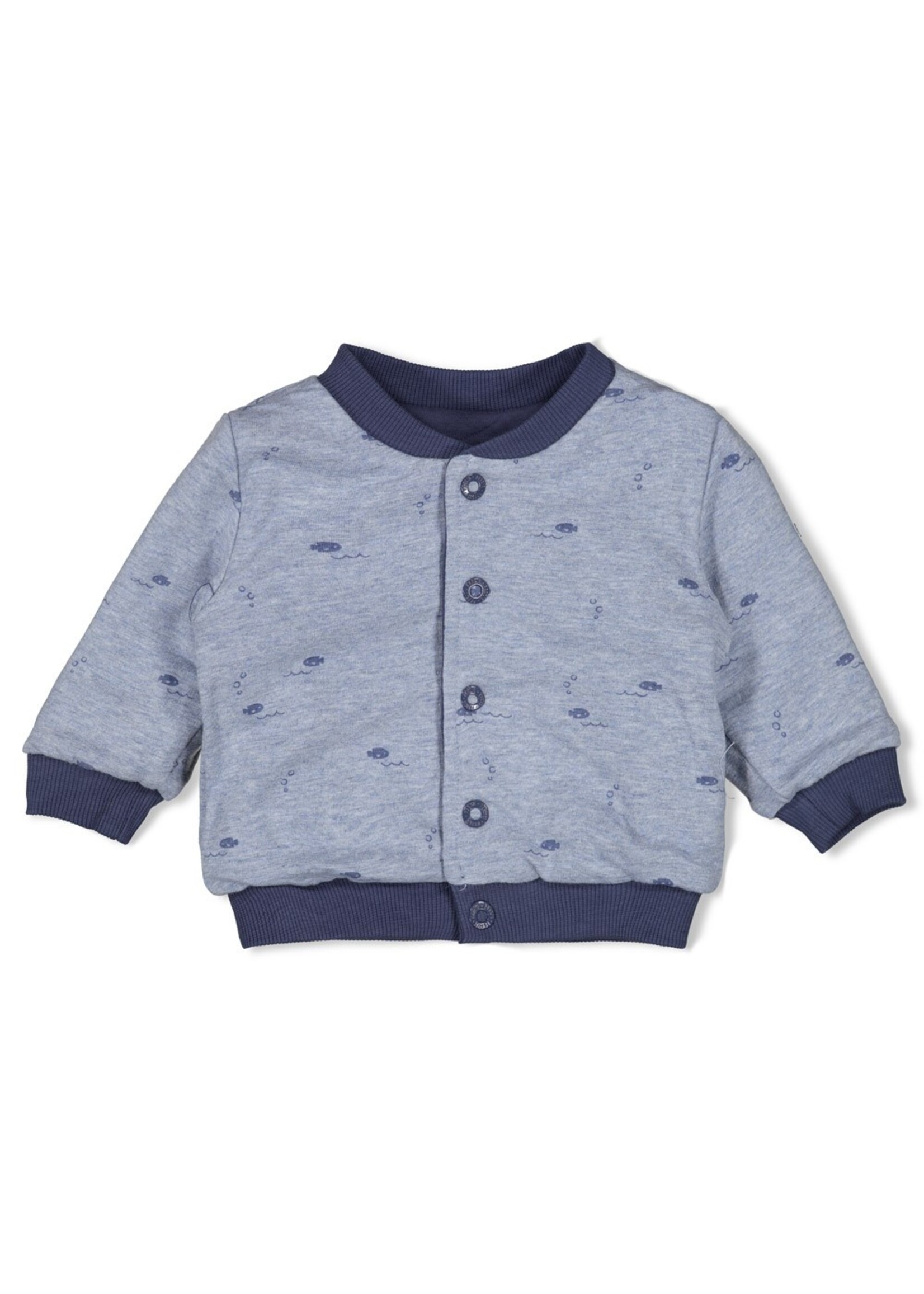 Feetje Omkeerbaar Bomberjack - Blue Ocean