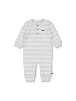 Feetje Pak Rib Met Streep - Blue Ocean