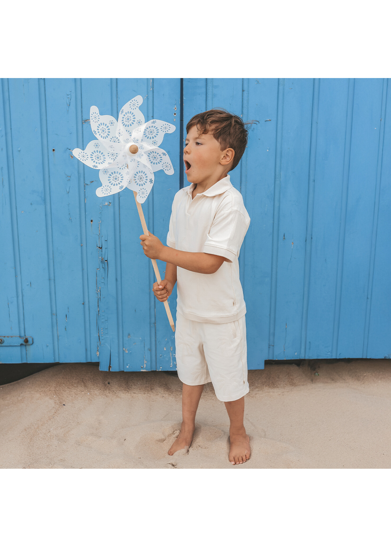 Your Wishes Stamped Palms - Casual Polo