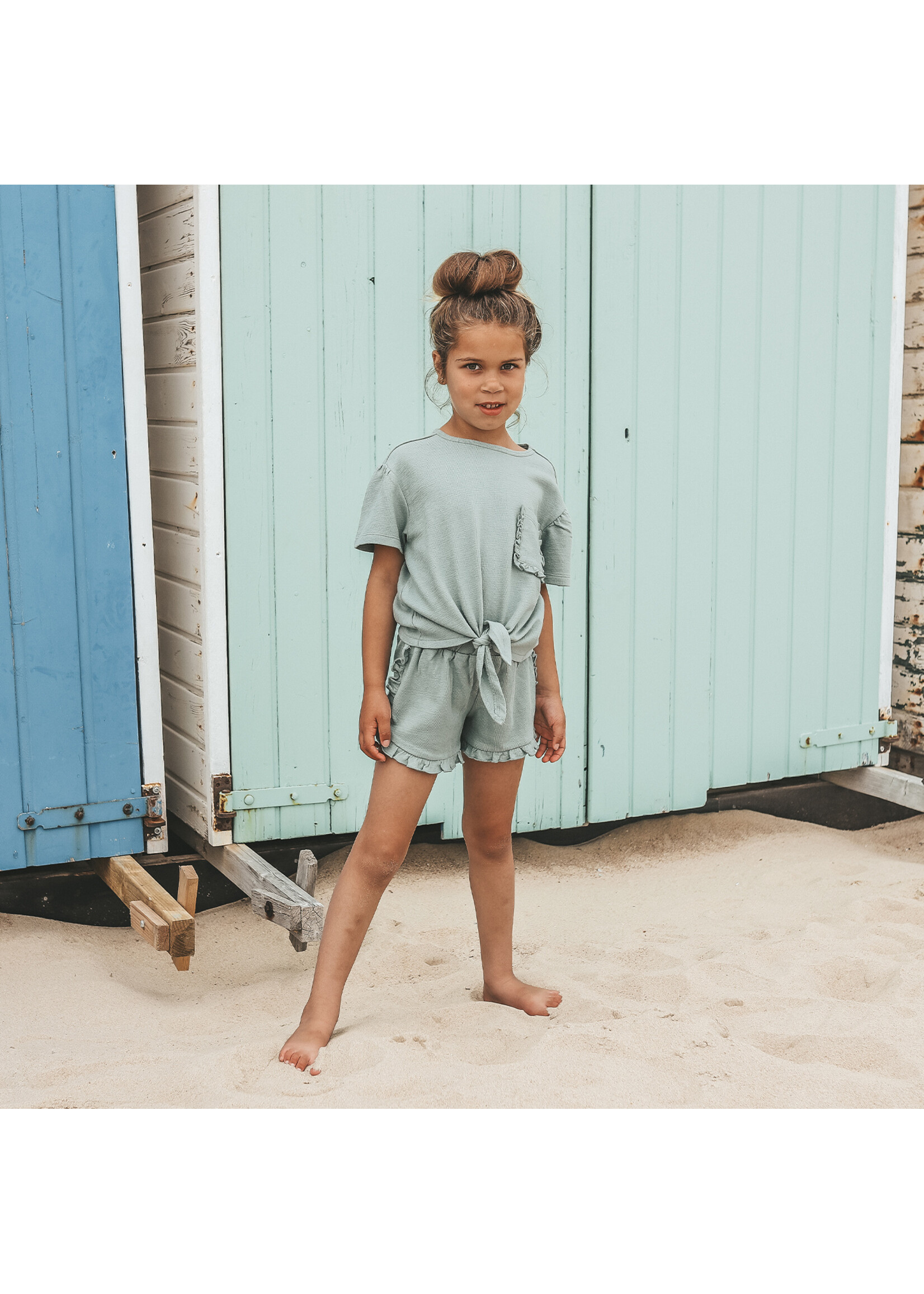 Your Wishes Ruffle shorts | Ocean