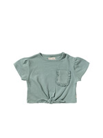 Your Wishes Front Tie Shirt | Ocean