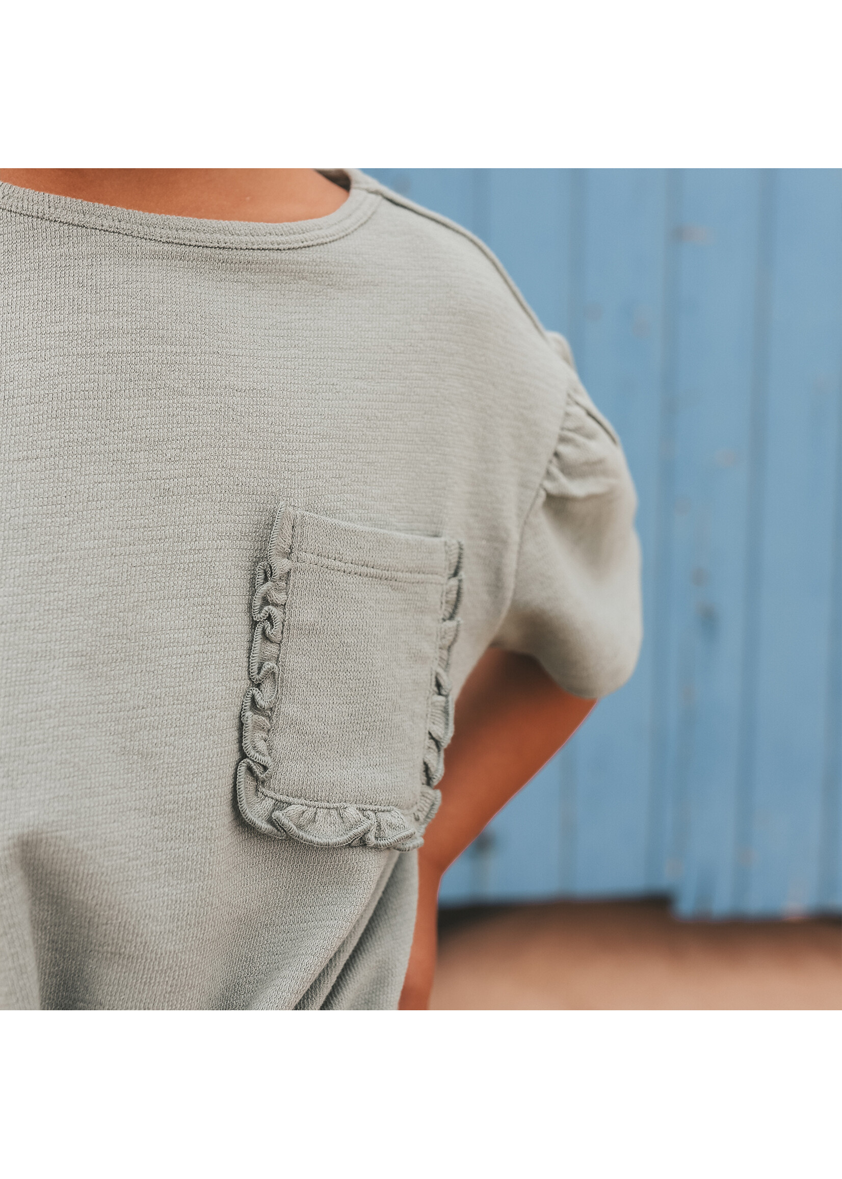 Your Wishes Front Tie Shirt | Ocean