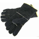 Grill Pro Zwart Lederen Bbq Handschoenen