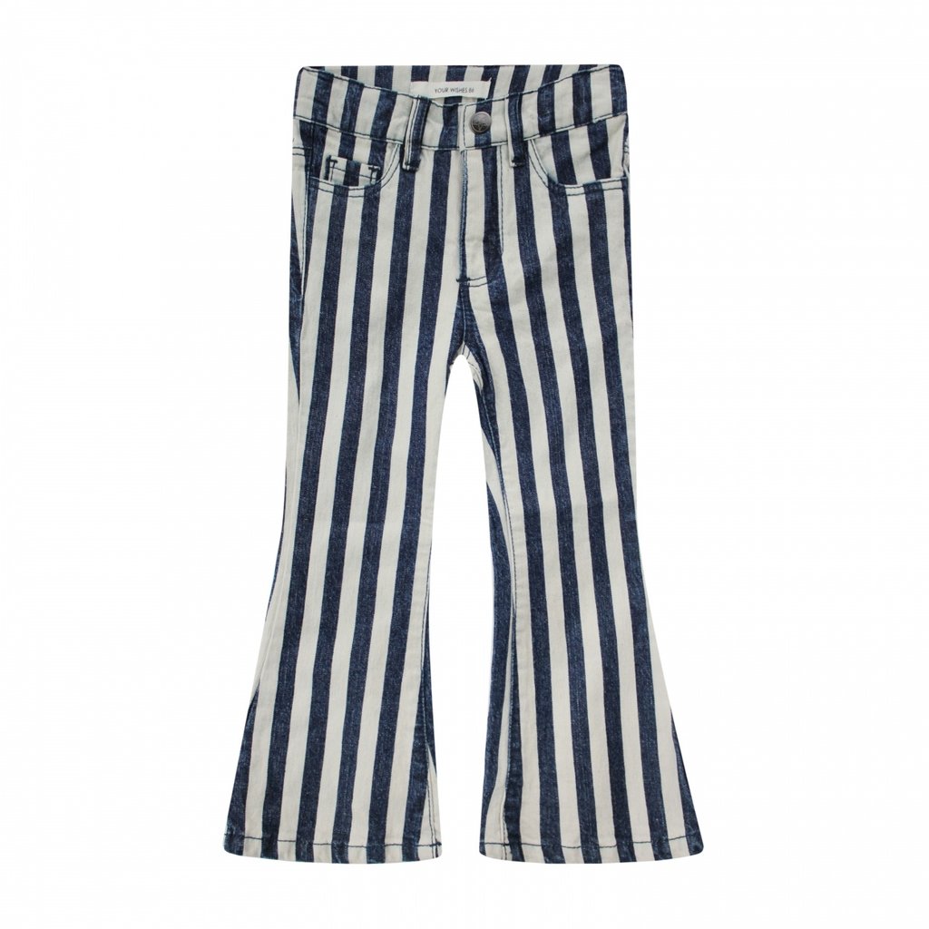 Your Wishes Your Wishes | Flared broek Abba - Classic Blue