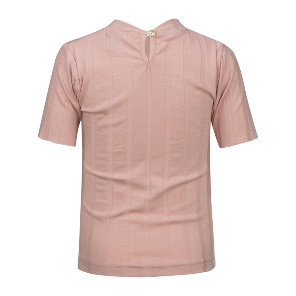Kiezeltje Kiezeltje | T-shirt Fleur - Soft Pink