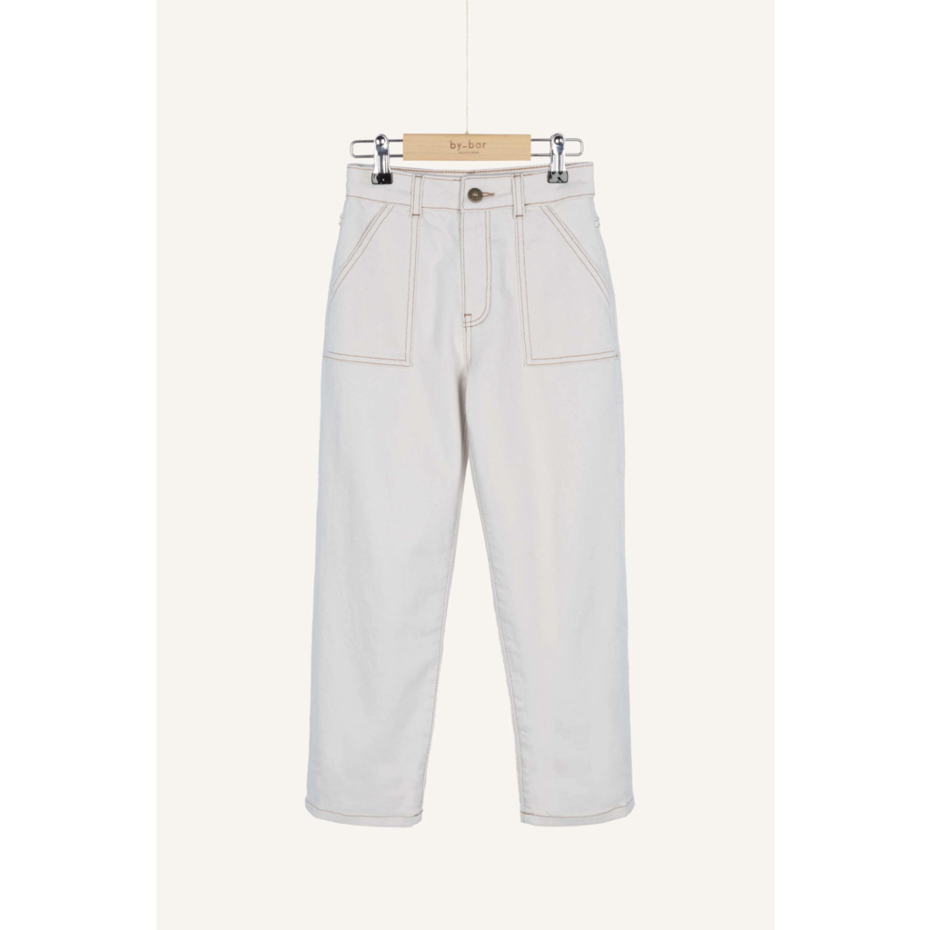 By Bar By Bar | Broek Smiley Raw - Off White