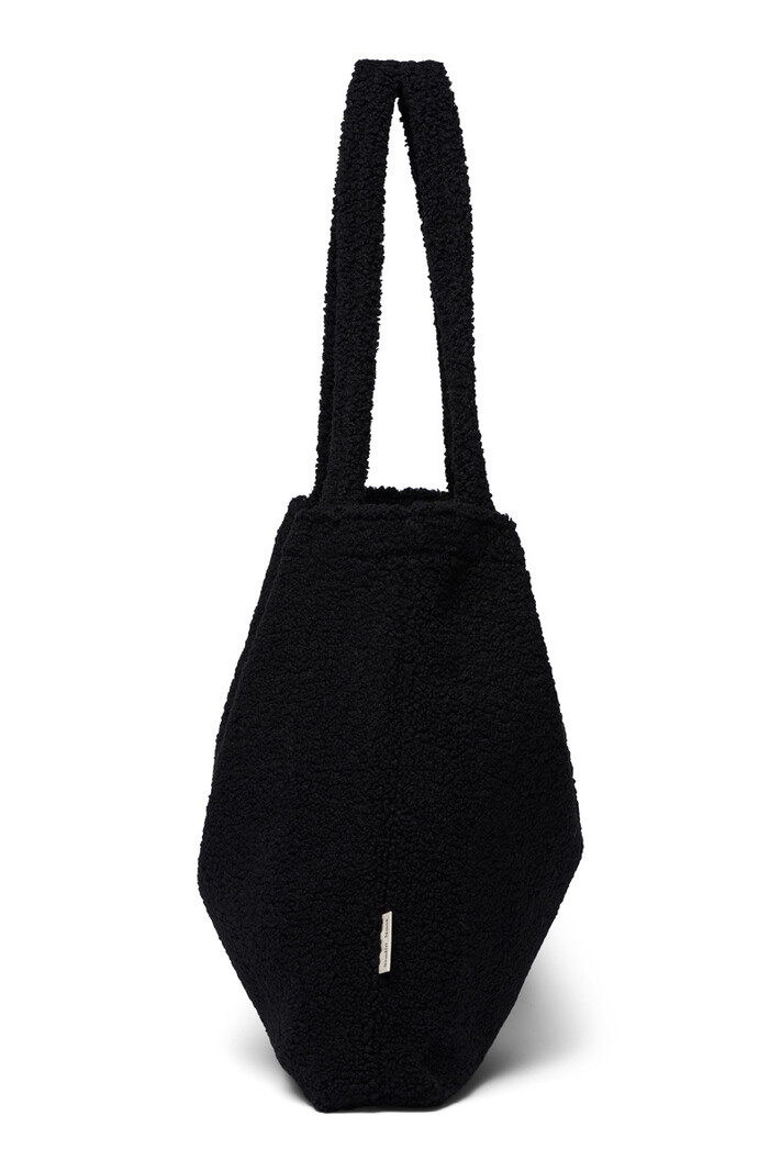 Black teddy mom-bag