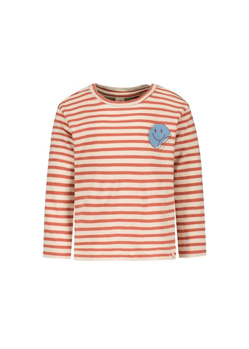 The New Chapter YDS t-shirt w/ print on chest - Happy Stripe