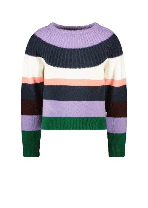 B.Nosy Heavy Knitted Sweater - Lilac