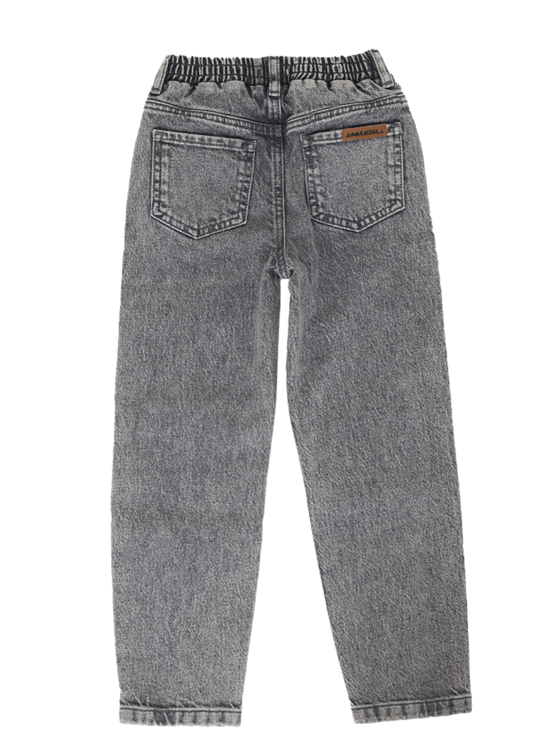 Harley Denim - Light Grey Washed Denim