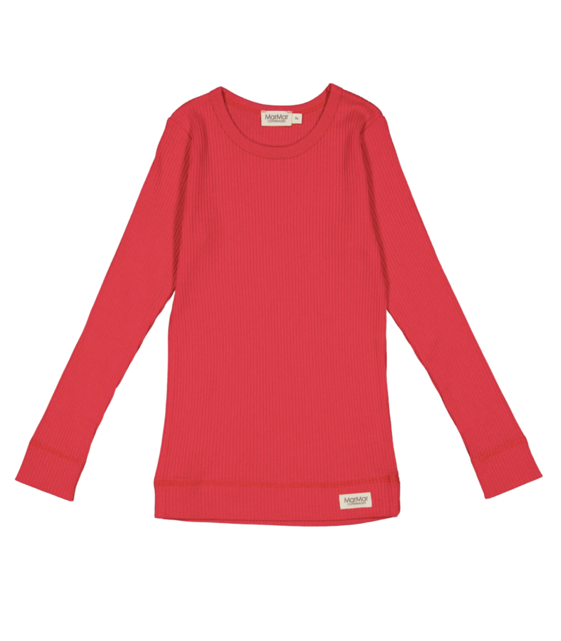 Plain Tee LS - Red Currant