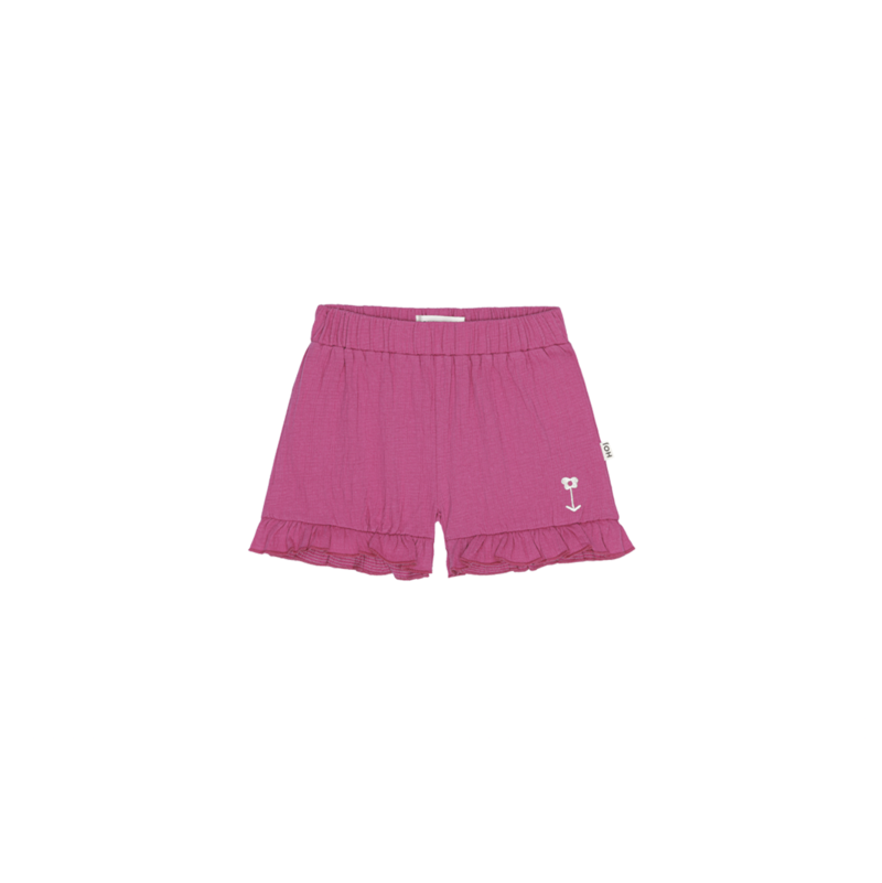 Ruffled Shorts - Very Berry