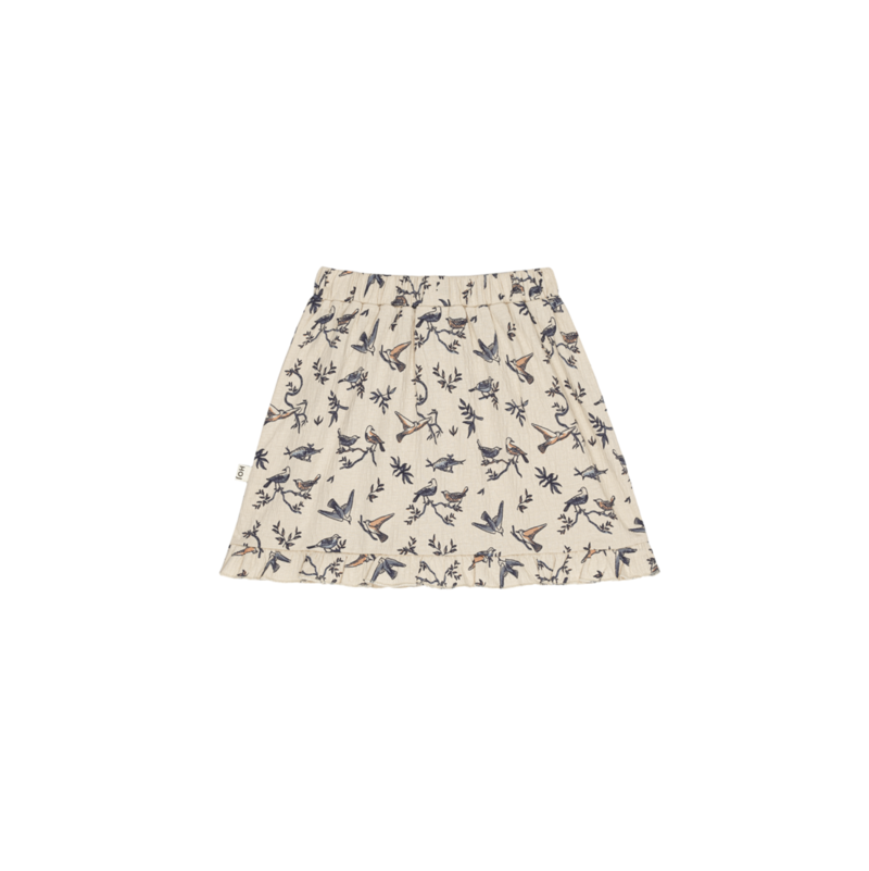 Wrap Skirt - Botanical Birds