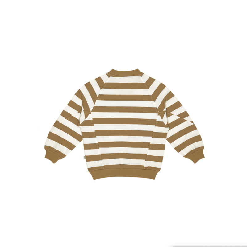 Relaxed Raglan Sweater - Classic Stripes