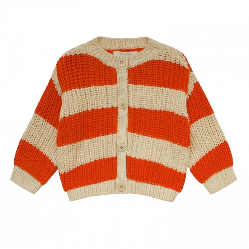 Gerben Knit Stripe - Flame