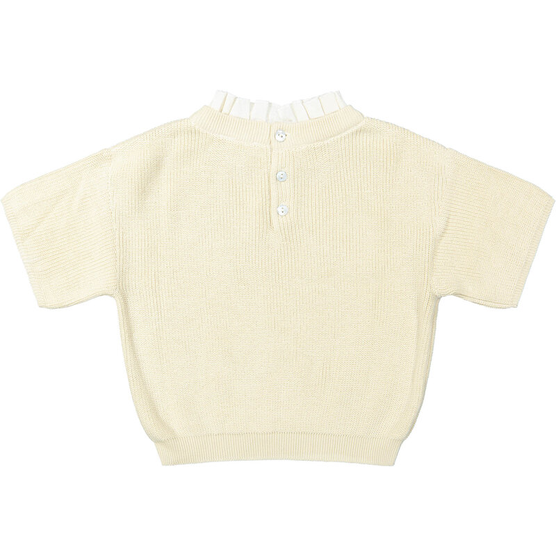 Blossom Knit Top - Sand