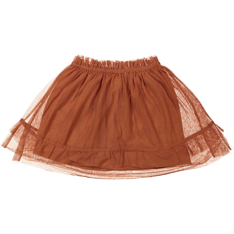 Harper Tule Skirt - Red