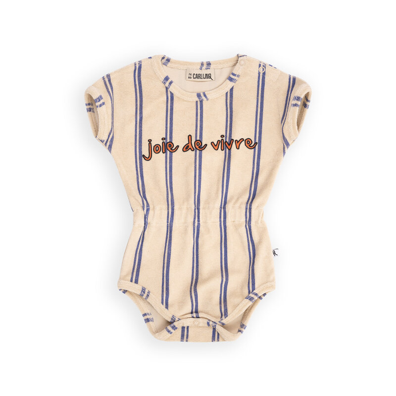 Stipes Blue - Bodysuit wt print