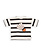 Stripes black - T-shirt oversized wt print