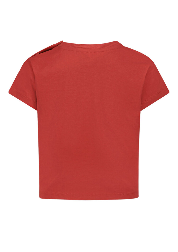 Cropped tee w. Polaroid - Red Dream