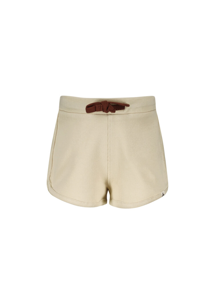 Fine 2x2 Rib Shorty - Simply Taupe