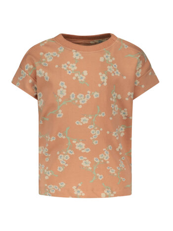 T-shirt with blossom AOP - Sakura Blossom