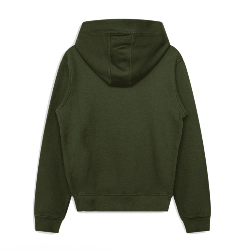 Hooded sweater - Khaki Green