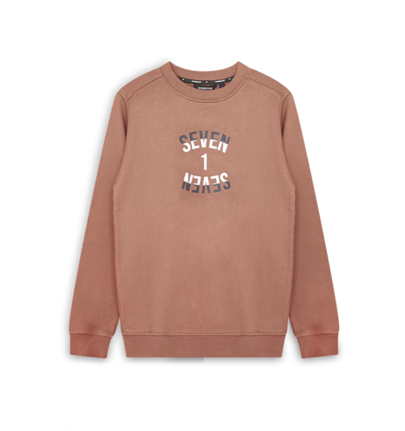 Round neck sweater - Retro Pink